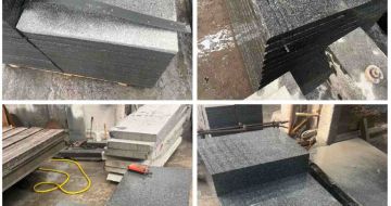 德阳 芝麻黑地铺石材