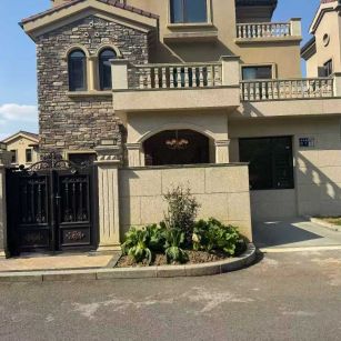 德阳黄金麻别墅干挂效果展示