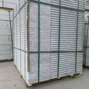 德阳 芙蓉白3公分厚磨圆边、拉槽，楼梯踏步