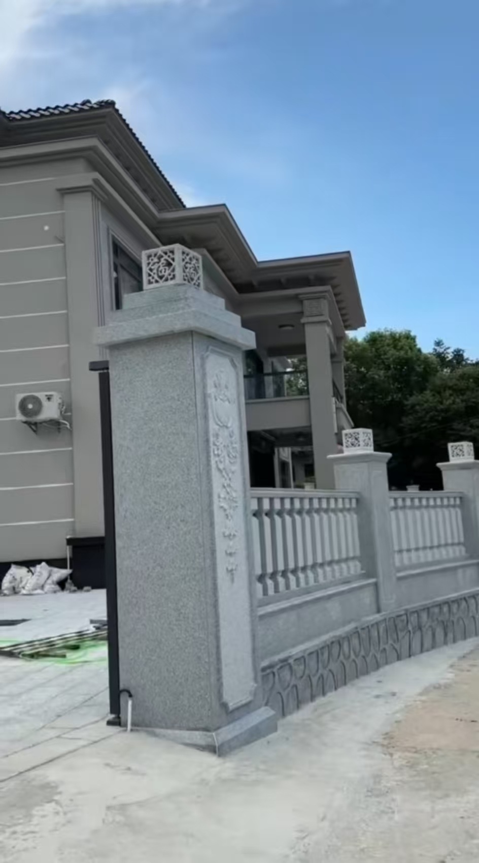 德阳 芝麻白别墅围墙栏杆，私人订制
