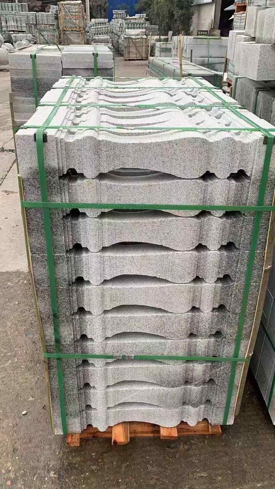 德阳 芝麻白方形拉丝面，栏杆花瓶柱