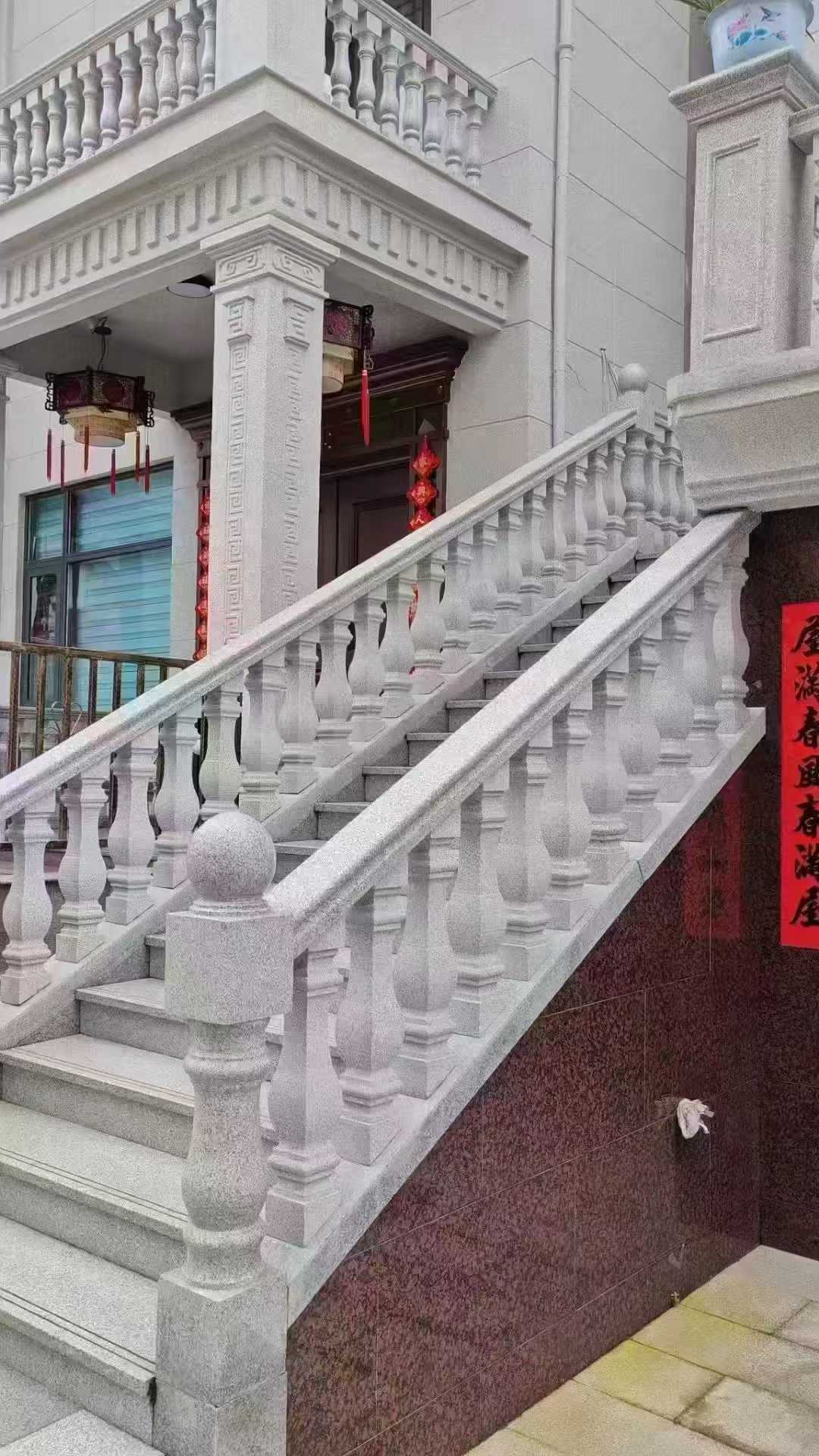 德阳 天然石材 阳台庭院护栏、栏杆